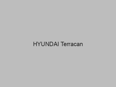 Enganches económicos para HYUNDAI Terracan
